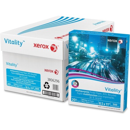 Xerox Paper, Vitality, 20#, 8.5X11 Pk XER3R06296